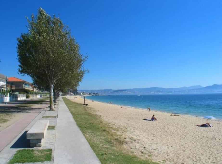 Atico En La Playa De Cangas Exteriér fotografie