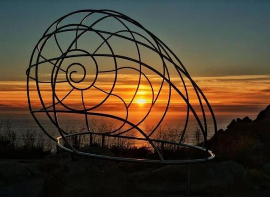 Atico En La Playa De Cangas Exteriér fotografie